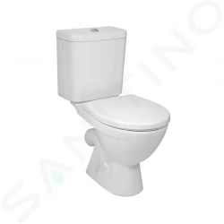 JIKA - Lyra plus WC kombi, Dual Flush, bočné napúšťanie, biela (H8263840002411)