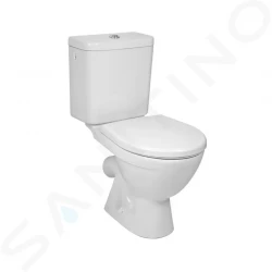 JIKA - Lyra plus WC kombi, zadný odpad, Dual Flush, biela (H8263840002423)