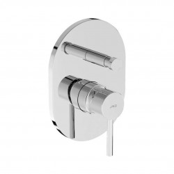 JIKA - Mio Style Batéria pod omietku na 2  spotrebiče, s telesom, chróm (H3212F60040001)