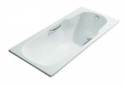 JIKA - Praga Vaňa, 180x80x41 cm, biela (H2343820000001)