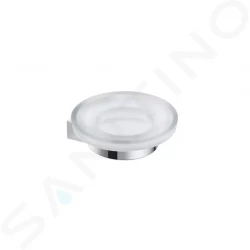 JIKA - Pure Držiak so sklenenou mydlovničkou, chróm (H3833B10040001)