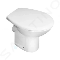 JIKA - Zeta Plus Stojace WC, vodorovný odpad, biela (H8227460000001)