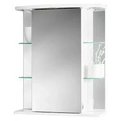 JOKEY HAVANA LED 55 biela zrkadlová skrinka MDF 55x66x23cm (211211120-0110)