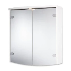 JOKEY Joba LED biela zrkadlová skrinka MDF 111512120-0110 (111512120-0110)