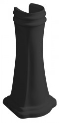 KERASAN - RETRO univerzálny keramický stĺp k umývadlam 56,69,73cm, čierna mat (107031)