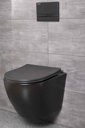 KERRA - Inštalačný set WC Delos BLM/Adriatic Black (5907548115881)