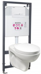 KERRA - Inštalačný set WC Doris/Adriatic WH (5907548117946)