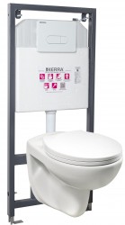 KERRA - Inštalačný set WC Doris/Pacific WH (5907548117939)