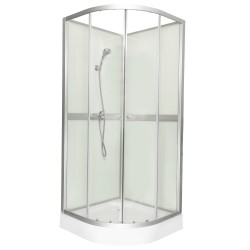 KERRA - Kabína sprchová Classic 80 White + batéria (5907548113931)