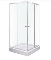 KERRA - Kabína sprchová Olga SQ 90 (s vaničkou) (5907548113399)