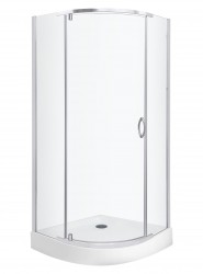 KERRA - Kabína sprchová Splash 80 s vaničkou 16 cm (5907548113849)