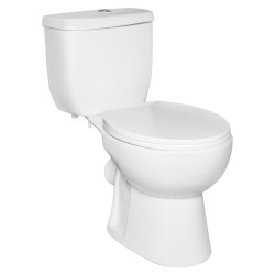 KERRA - Kompaktné WC Tetra (so sedadlom) s vortex splachovacím systémom (5907548123534)