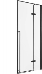 KERRA - Long DR 100 čierna - Dvere k sprchovému kútu Long (5907548123268)