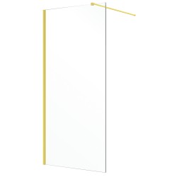 KERRA - Sprchová zástena Milagro 90 - Kút Walk-In - Zlatá (5907548117342)