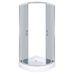 KERRA - Sprchovací kút Intro 90 s vaničkou a sifónom (5907548118004)