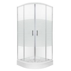 KERRA - Sprchovací kút Madera Str 80 (s vaničkou) (5907548115249)