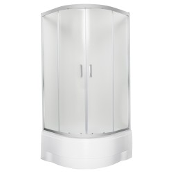 KERRA - Sprchovací kút Malibu 90 GL s vaničkou (5907548118776)