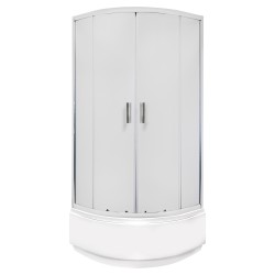 KERRA - Sprchovací kút Malibu 90 GL s vaničkou (5907548118776)
