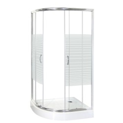 KERRA - Sprchovací kút s vaničkou Madera 100x80 Pravá (5907548117816)