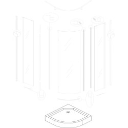 KERRA - Umývadlo vstavané KR-139 (5906365577155)