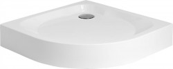 KERRA - Univerzálna štvrťkruh vanička 90x90 cm Alan (5907548111616)