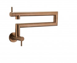 KFA - Bat. Duero pot filler, kuchynská, nástenná, kĺbová, brúsené ružové zlato (6623-030-34)