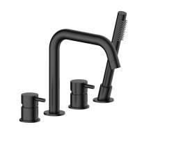 KFA - Bat. Moza vaňová, 4-otvorová, stojaca, čierna (5035-210-81)