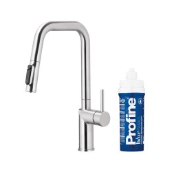 KFA - Batéria drezová DUERO PURE STYLE výsuvná s filtráciou nerez (6623-313-22)