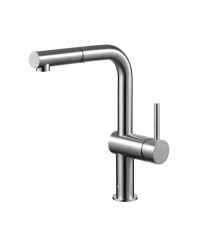 KFA - Batéria Duero Edge, kuchynská, stojaca, s vyberateľnou a otočnou výtokovou armatúrou, nerezová oceľ (6623-510-22)