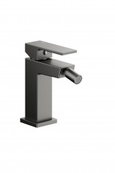 KFA - Batéria Logon bidetová, stojaca, s výpustou kľuk-klak, PVD gunmetal sivá (5137-015-61)