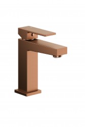 KFA - Batéria Logon umývadlová, stojaca, s výpustou klik-klak, PVD brúsené ružové zlato (5132-815-34)