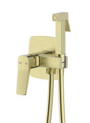KFA - Batéria Malaga, bidetová, podomietková, nástenná, PVD brúsené zlato (4529-512-31)