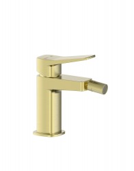 KFA - Batéria Malaga, bidetová, stojaca so spustom klik-klak, PVD brúsené zlato (4527-015-31)