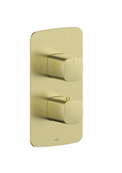 KFA - Batéria Malaga, termostatická, podomietková solo, PVD brúsené zlato (5759-001-31)