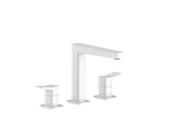KFA - Batéria Malaga, umývadlová, 3-otvorová, stojaca, biela (4522-221-44)