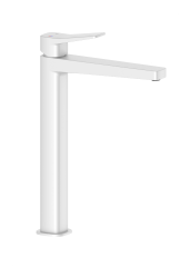 KFA - Batéria Malaga, umývadlová, na dosku so spustom klik-klak, biela (4522-712-44)