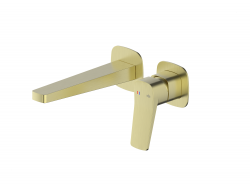 KFA - Batéria Malaga, umývadlová, podomietková, nástenná, PVD brúsené zlato (4529-810-31)