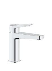 KFA - Batéria Malaga, umývadlová, stojaca so spustom typu klik-klak, chróm (4522-815-00)