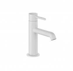 KFA - Batéria Moza mini umývadlová, stojaca, s výpustou kľuk-klak, biela (5032-835-44)