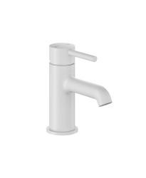 KFA - Batéria Moza umývadlová, stojaca, s výpustou klik-klak, biela (5032-815-44)