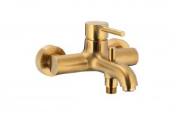 KFA - Batéria MOZA vaňová nástenná, brúsené zlato (5034-010-31)