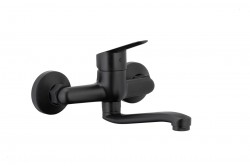 KFA - Batéria SPARC umývadlová, nástenná, čierna (5410-810-81)