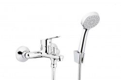 KFA - Batéria vaňová batéria, nástenná so sprchovacím setom, chróm (5414-510-00)