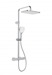 KFA - Dažďová hlavica Malaga s termostatickou sprchou, nástenná, chróm (5756-910-00)