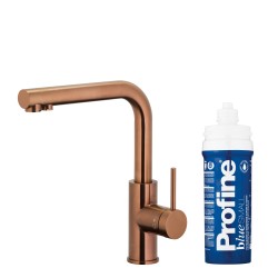 KFA - Duero pure basic bat. kuchynská filtrujúca, brúsené ružové zlato + filter profine blue s (6623-913-34)