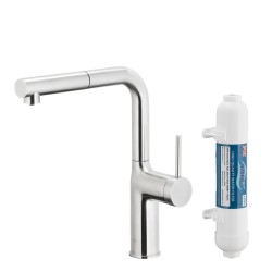 KFA - Duero pure move pull-out bat. kuchynská filtrujúca, nerezová oceľ + filter hydro+ (6623-422-22)