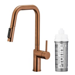 KFA - Duero pure style pull-out kuchynská filtrujúca, brúsené ružové zlato + filter profine silver s (6623-314-34)