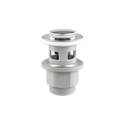 KFA - Klik-klak, umývadlový, malý, okrúhly, s prepadom, chróm (660-356-00)