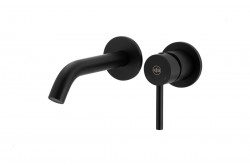 KFA - MOZA podomietková umývadlová batéria, čierna (5039-810-81)