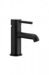 KFA - MOZA stojanková umývadlová batéria, čierna + click/clack (5032-815-81)